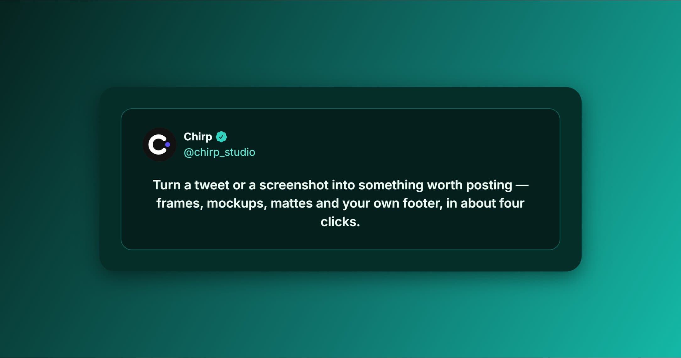 Signal template